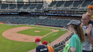 Tigers Game Bleachers View