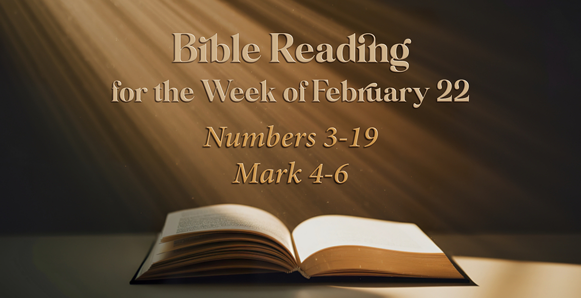 Bible Reading Week of February 22