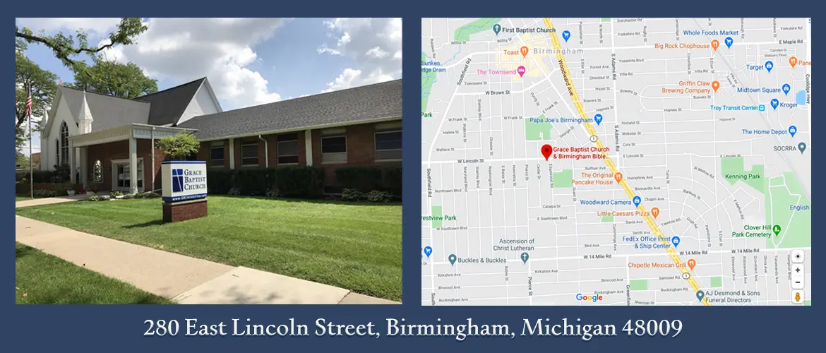 Grace Baptist Church Photo and Map WebP